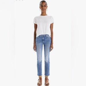 MOTHER Mid-Rise Dazzler Ankle Jeans, Size 27, We The Animals